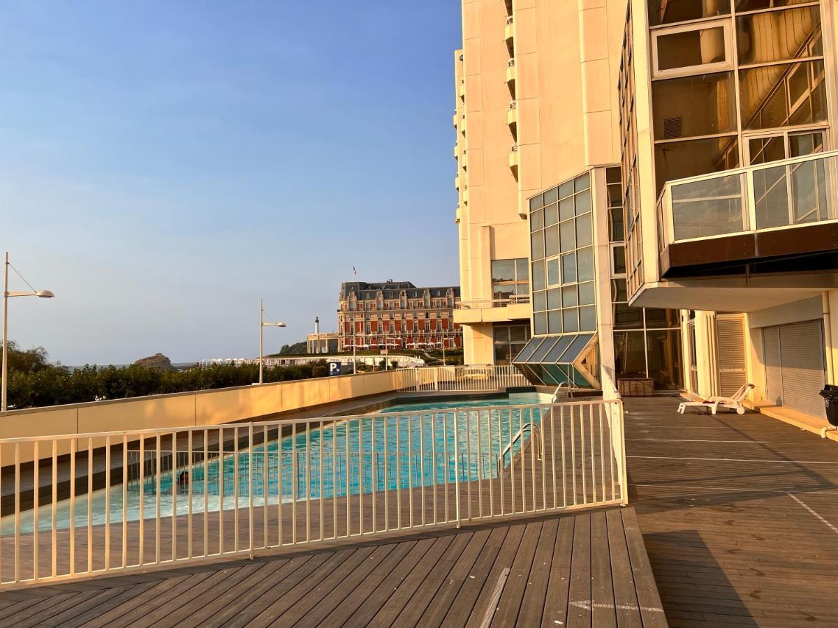 L'Ocean A Perte De Vue, La Grande Plage A Vos Pieds Biarritz Exteriör bild